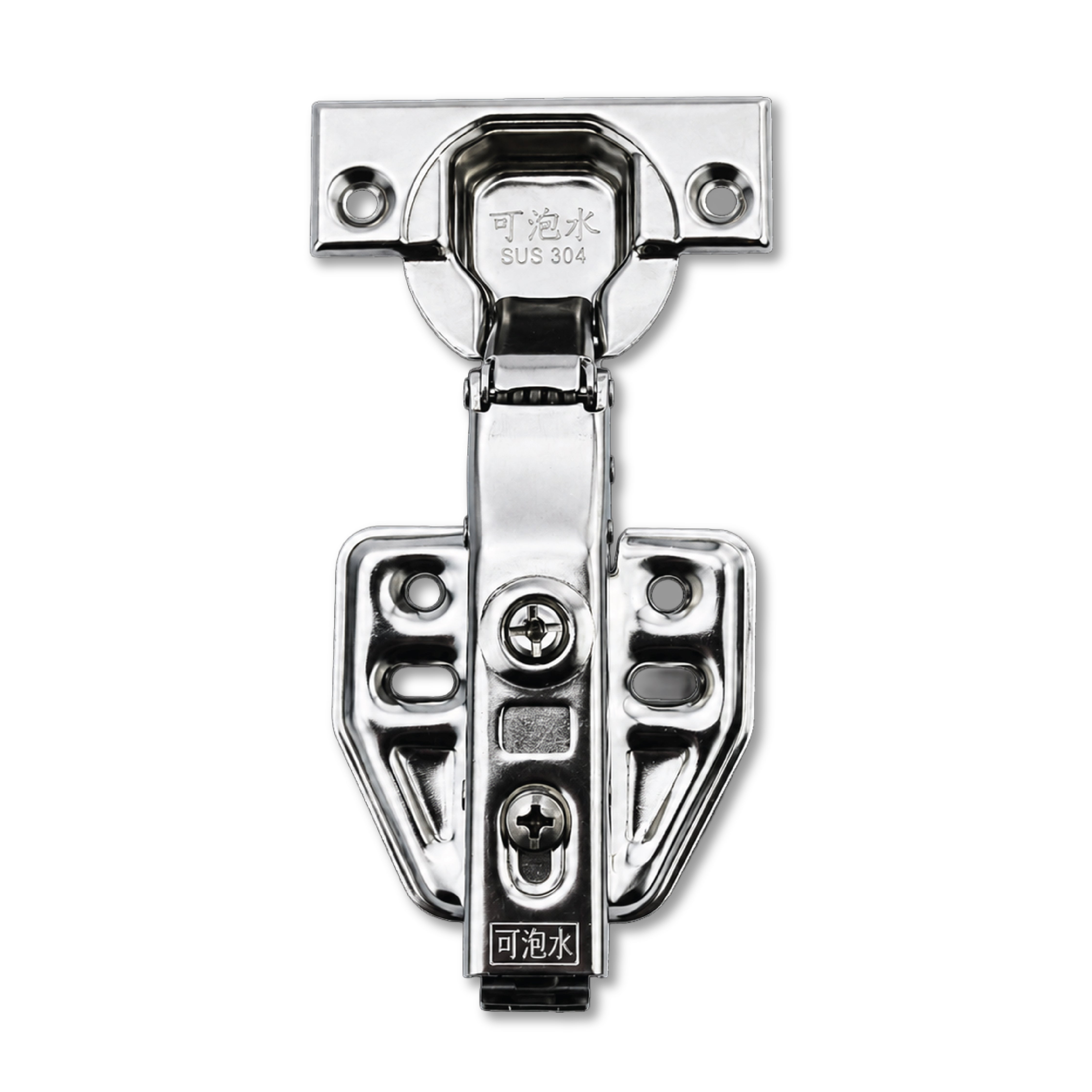 DOMIRA Cabinet Hinges Soft Close 4 Inch Stainless Steel Heavy Duty for Kitchen Cabinets & Furniture Doors (Pack of 2–20)