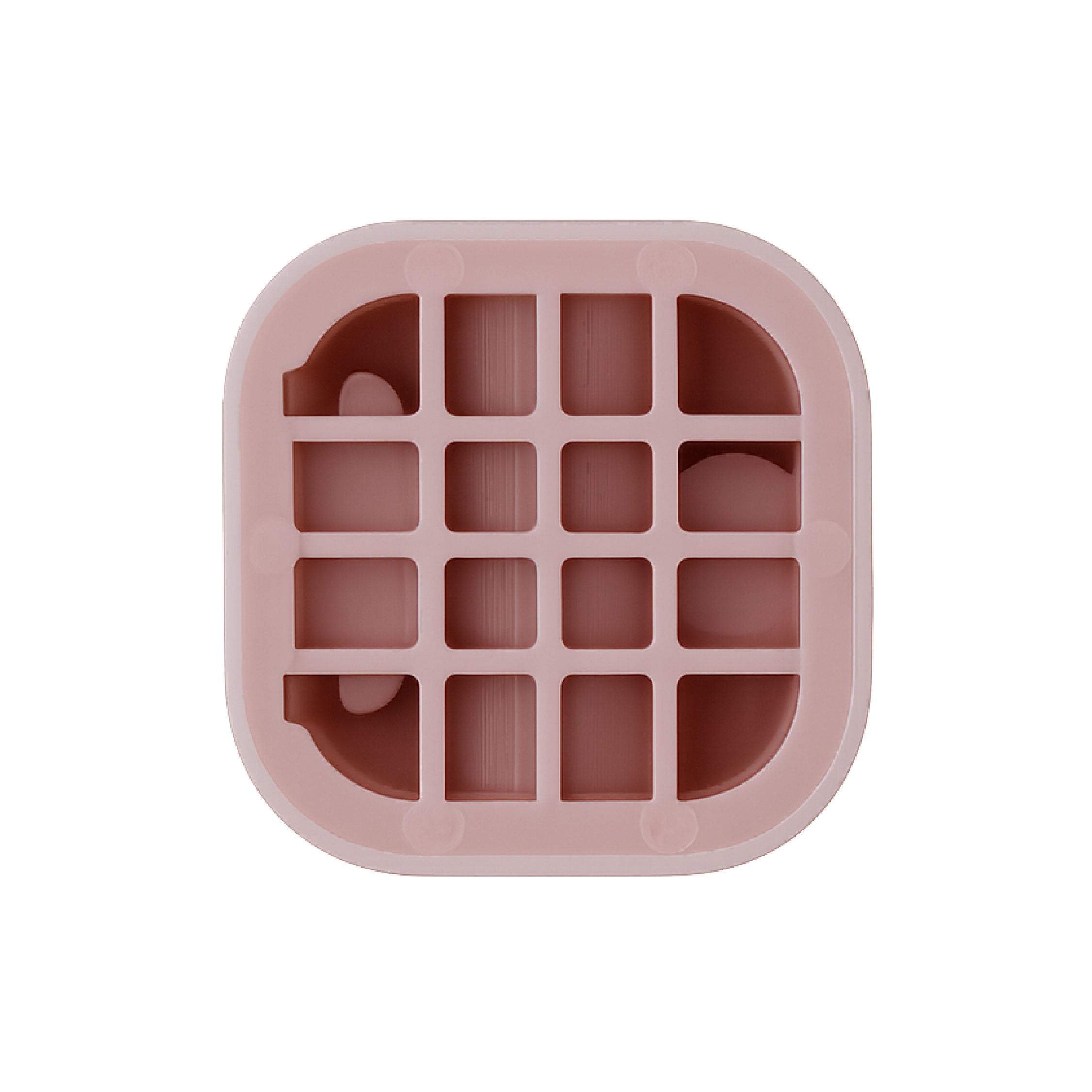 Bottom view of Pink magnetic cable
clips showing the self adhesive
mounting base designed for desks, walls
and under desk cable management.