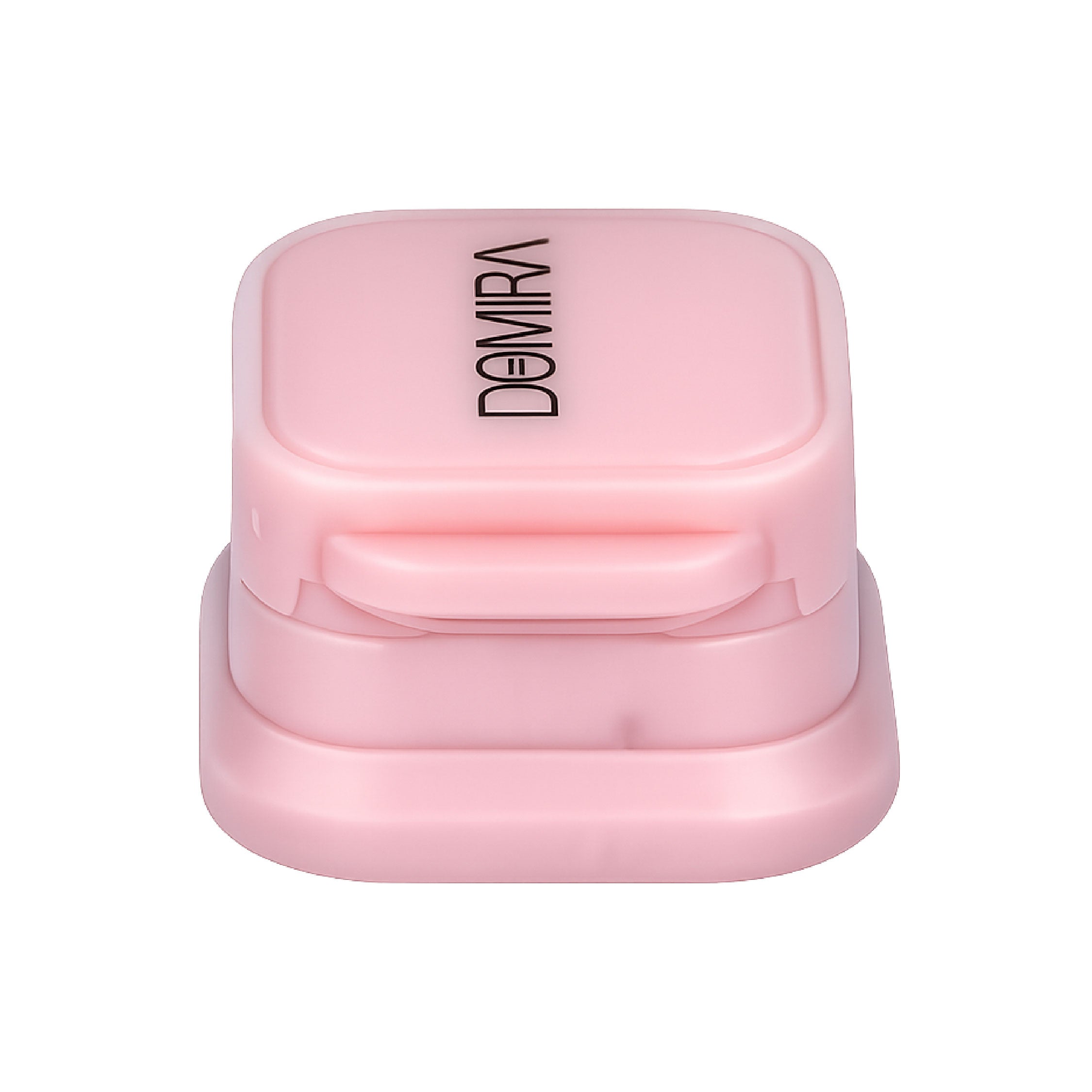 Side view of DOMIRA Pink magnetic
cable holder clips showing compact
cable organiser design and magnetic
locking mechanism.