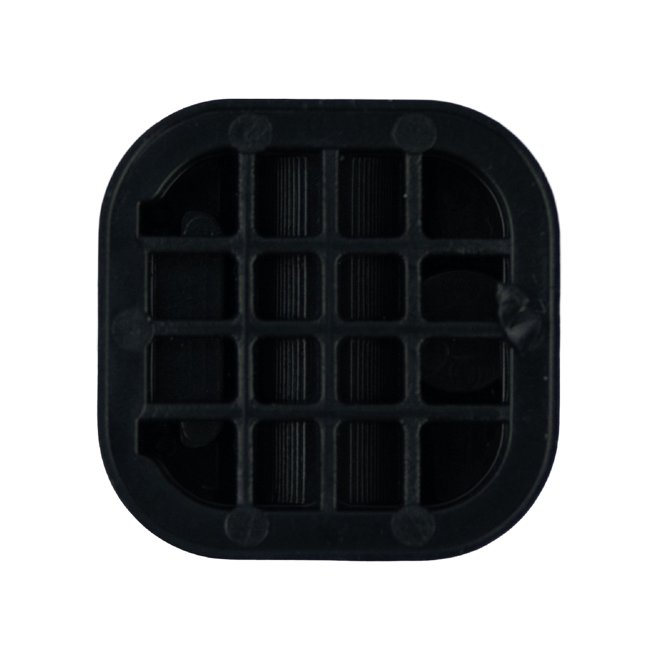 DOMIRA magnetic cable clips for desk cable management and under desk cable organisation, black