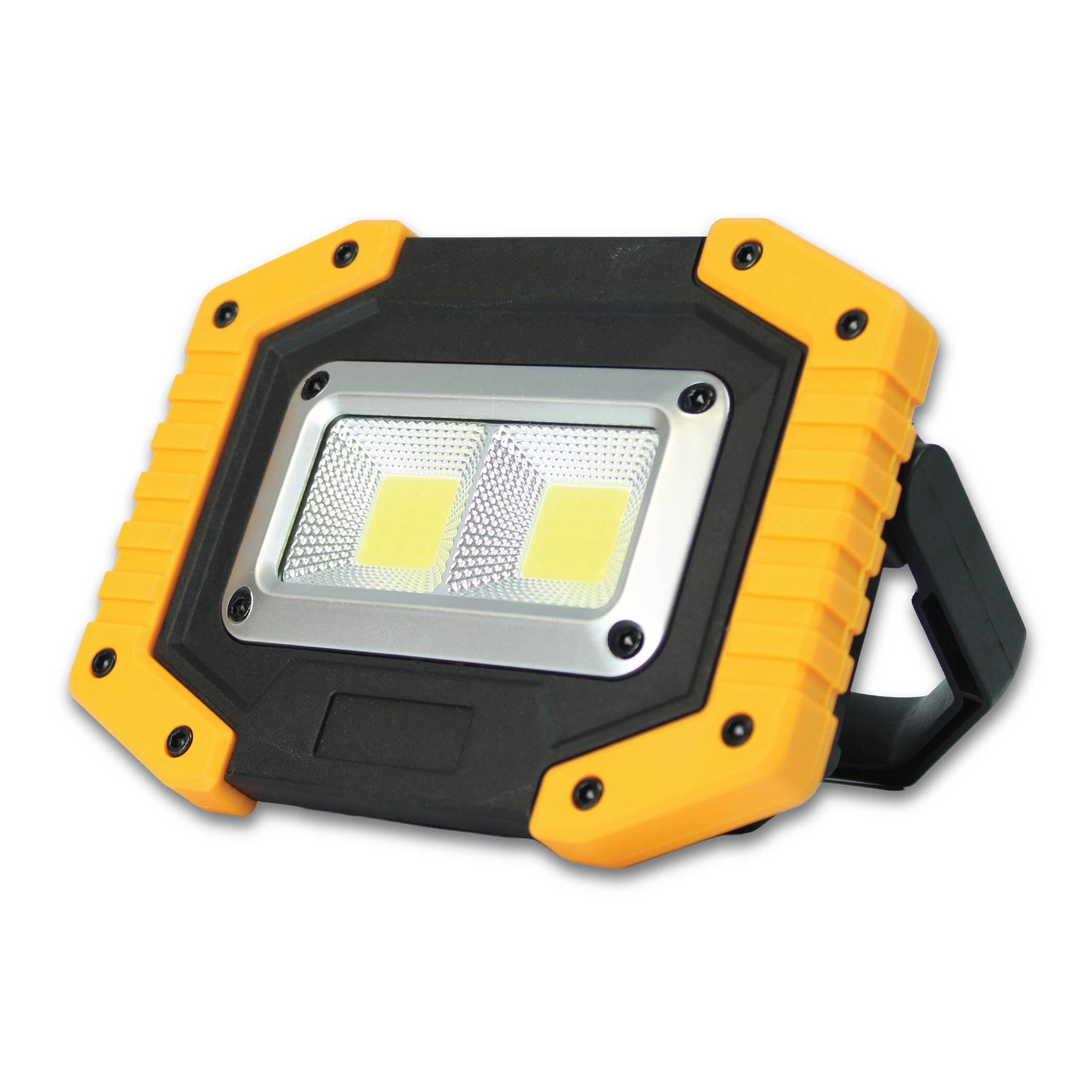 DOMIRA Rechargeable LED Work Light Portable Floodlight 30W COB ABS Waterproof Power Bank Function