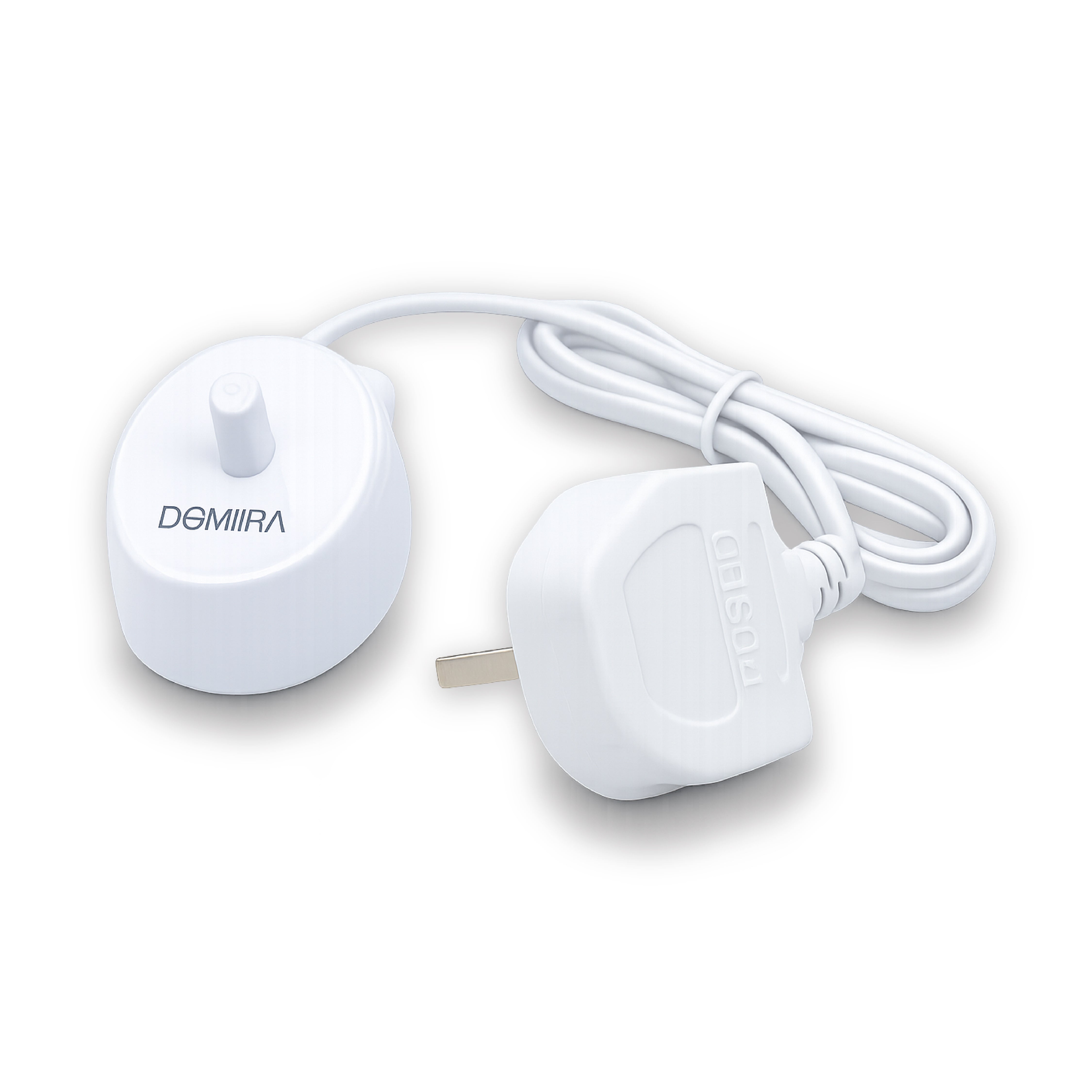 DOMIRA Universal Toothbrush Charger Electric Toothbrush Charger UK Plug Adapter Travel Ready 1m Cable