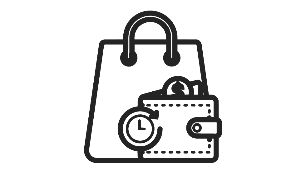 Buy now pay later icon