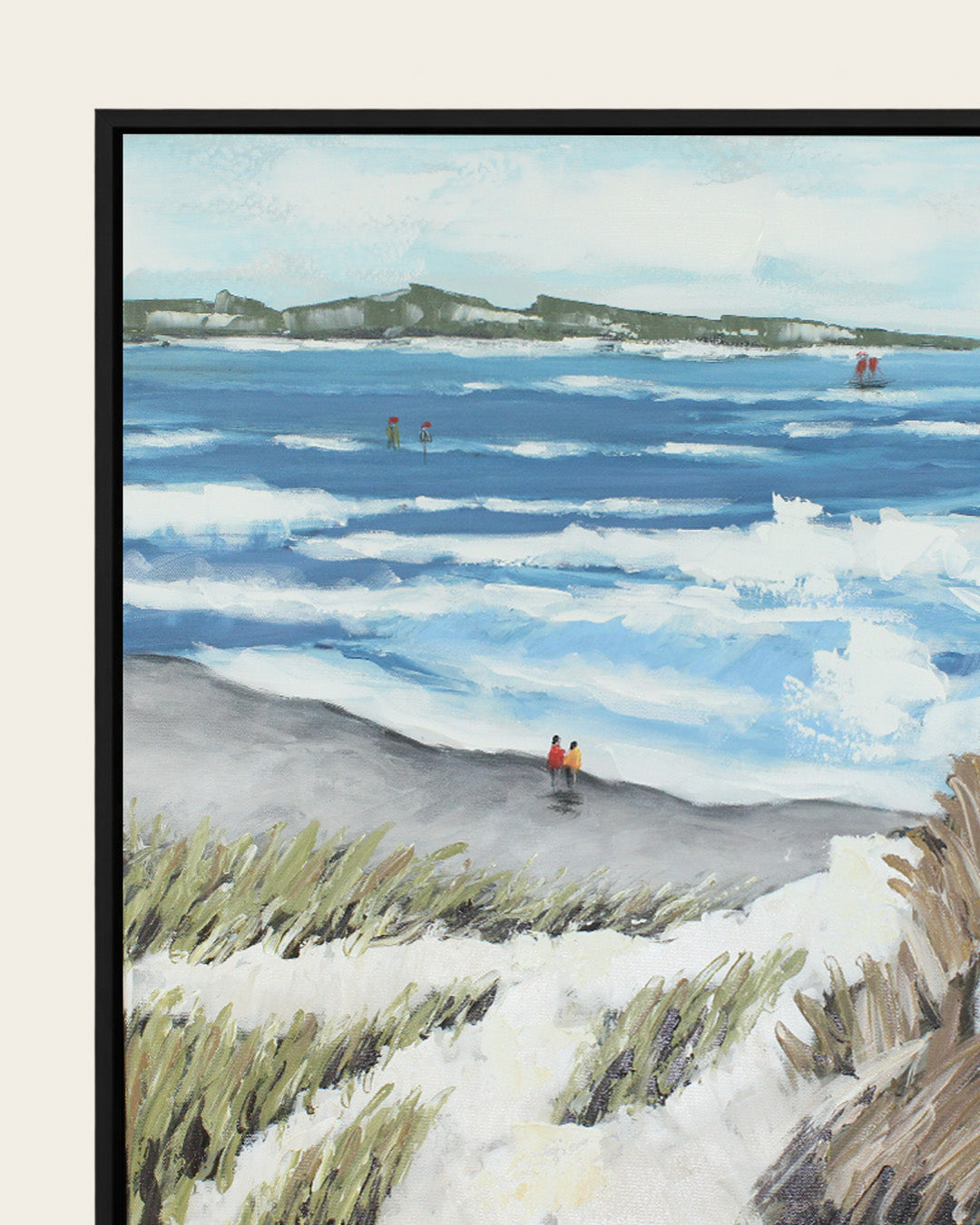 The Tide Between Us Beach Painting