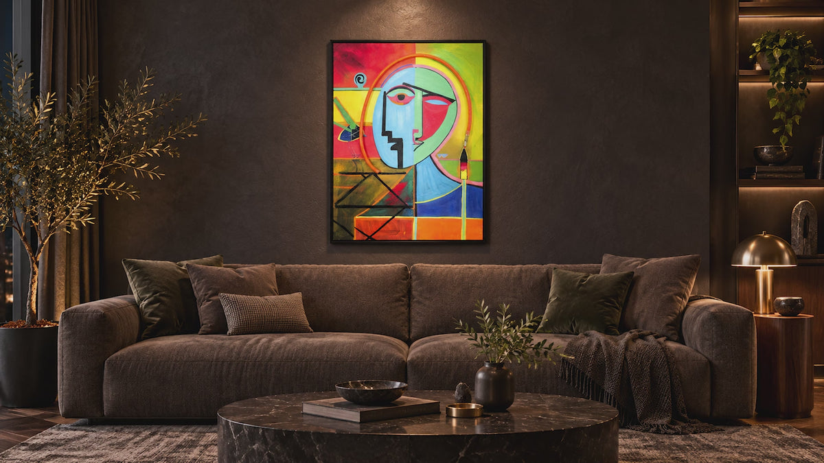 Load video: The Unsaid wall art video