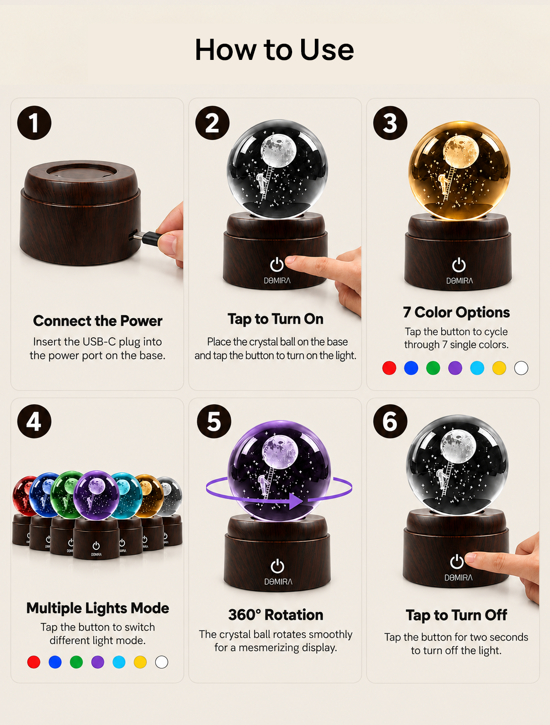How to use the Beyond Limits crystal globe