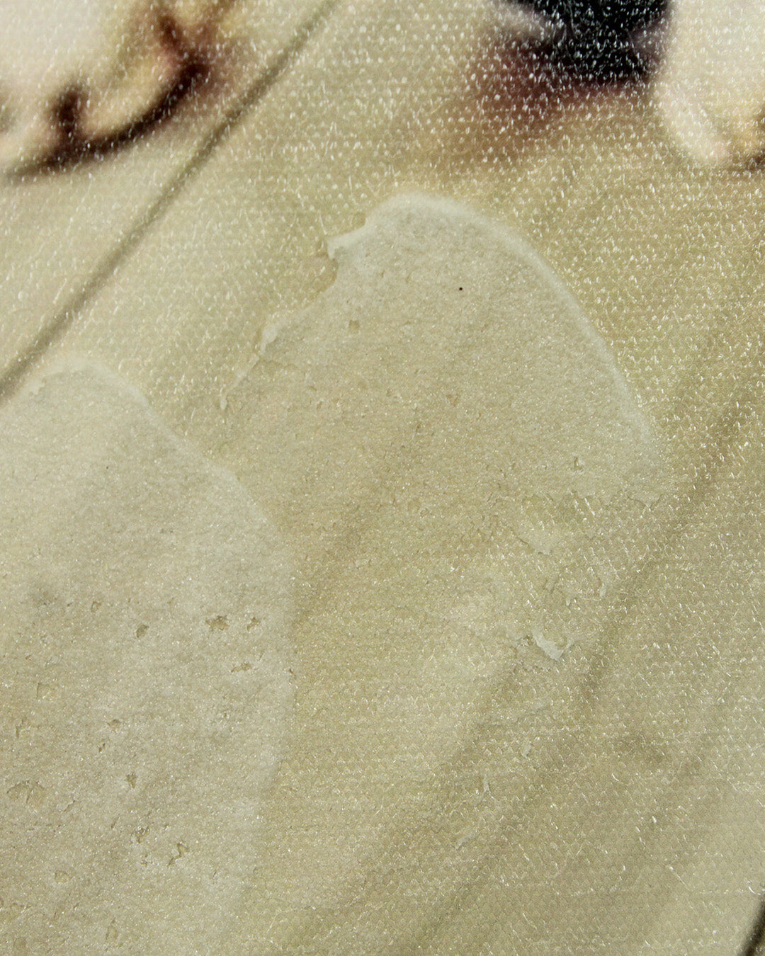 Terracotta Days neutral still life wall art close-up of the wooden tabletop