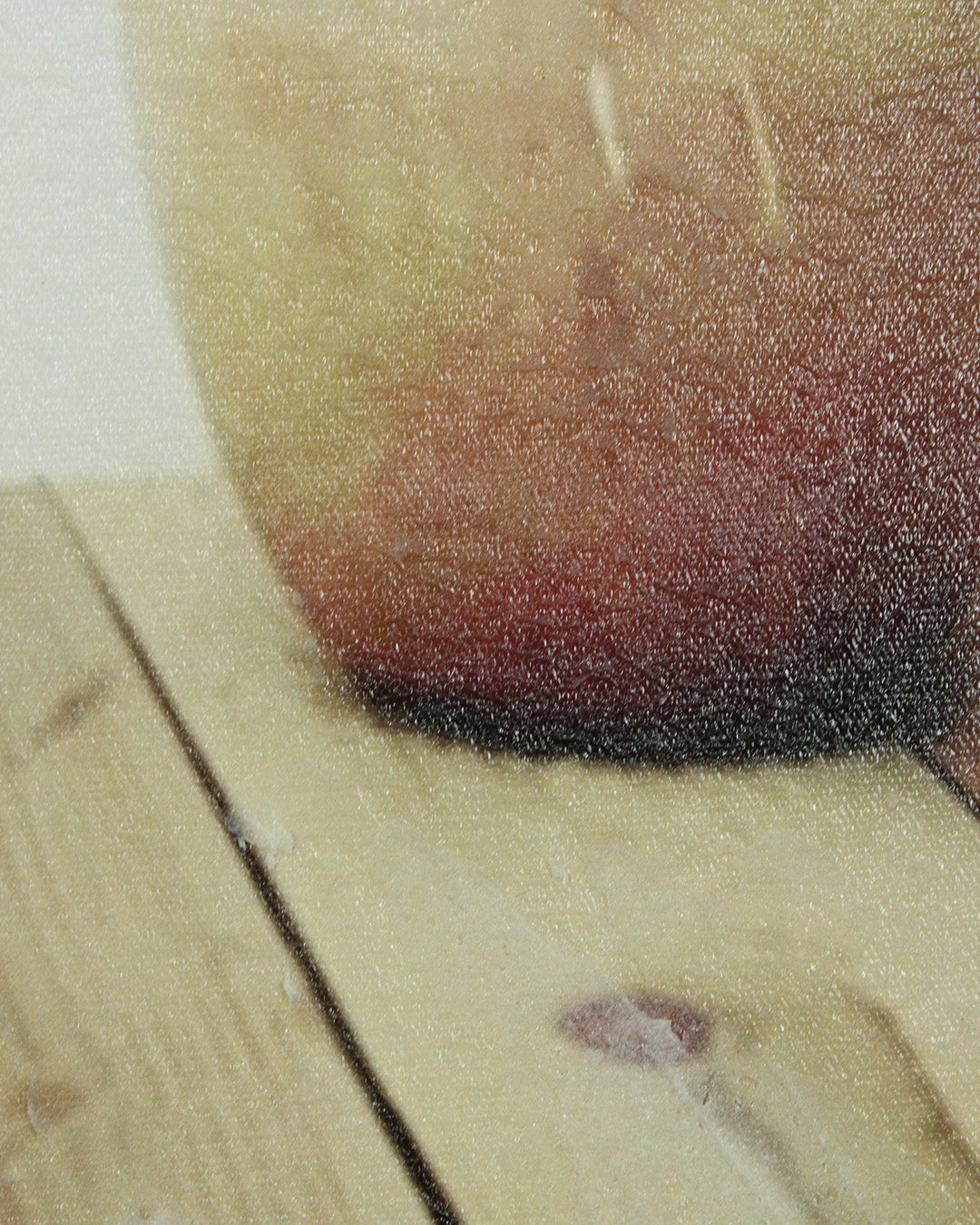 Terracotta Days neutral still life wall art close-up of the terracotta vase