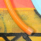 The Unsaid cubist face LED wall art close-up of the LED strip