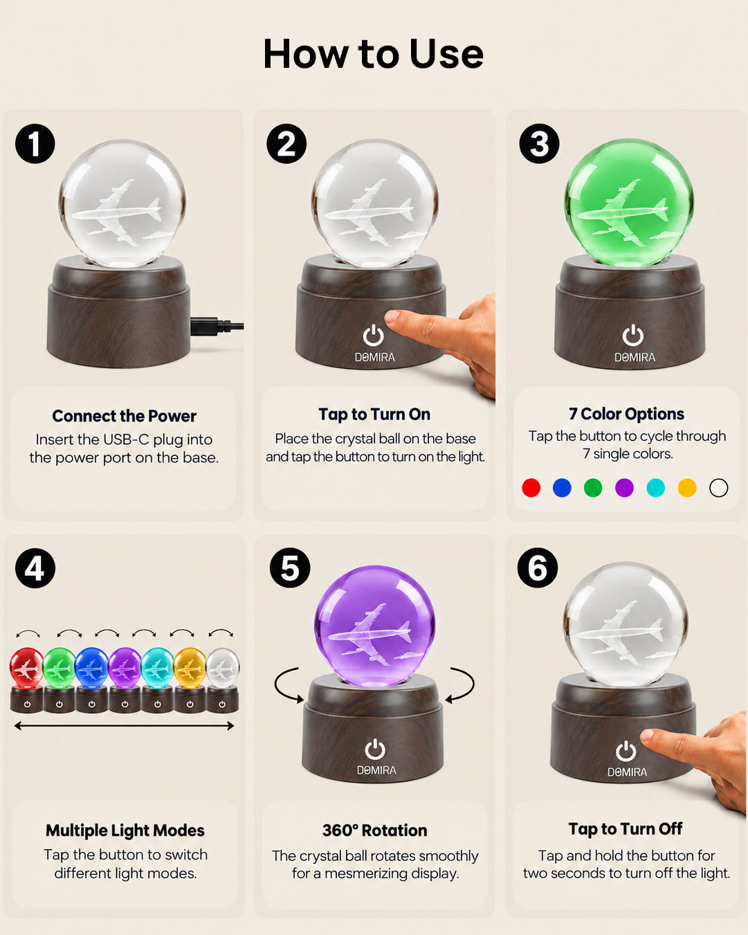 How to use the Chasing Horizons crystal globe